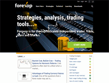 Tablet Screenshot of forexop.com